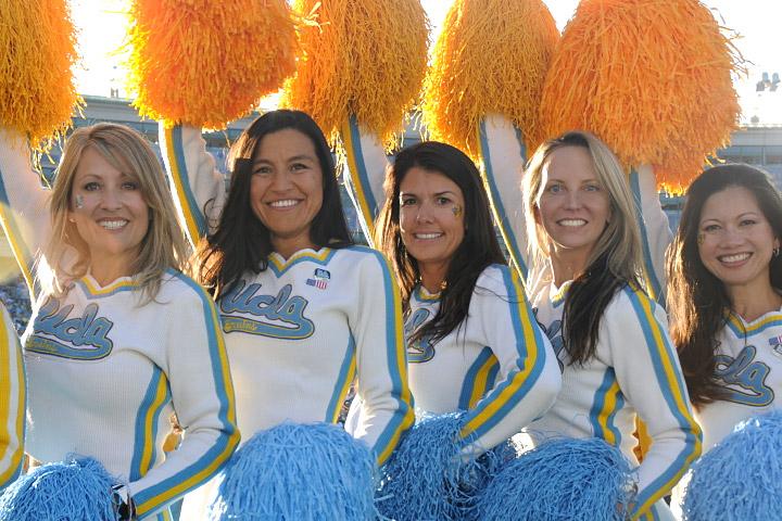 Squad alumni at the 2011 Homecoming Game