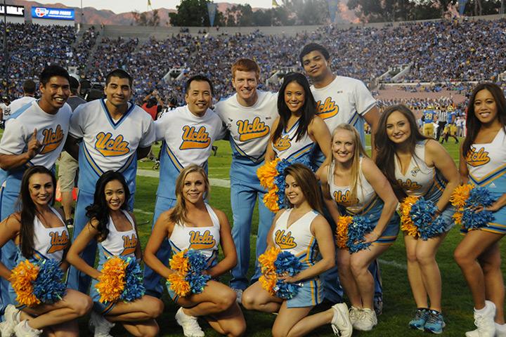 UCLA Spirit Squad group photo