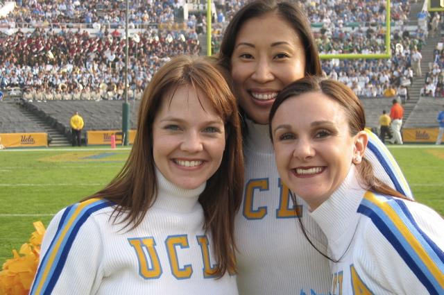 Squad alumni at the 2005 Homecoming game