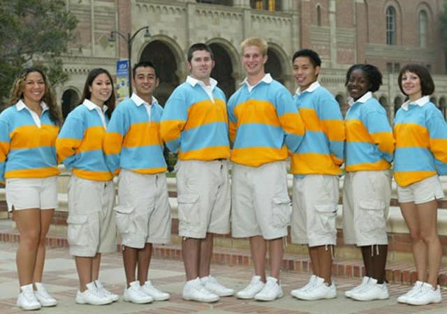 the 2002 Squad in front of Royce Hall
