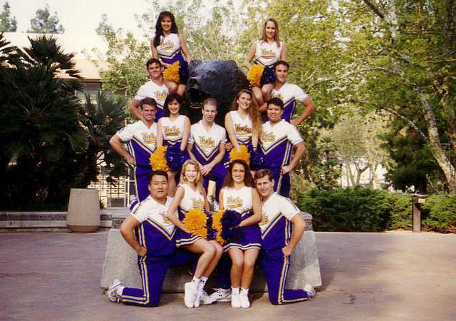 the 1992-93 Squad on campus
