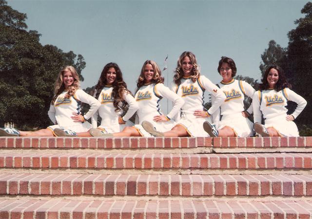 the 1975-76 Squad on campus