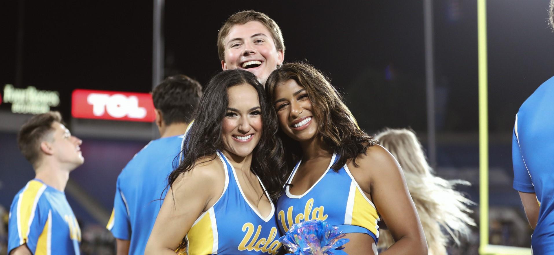 Members of the UCLA Cheer Squad
